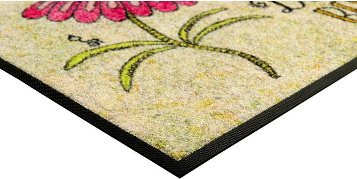Produktbild Wash + Dry Fussmatte Bee Happy 50 cm x 75 cm (50 x 75 cm)