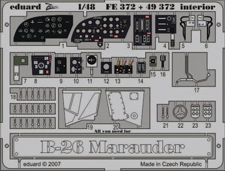 Immagine prodotto Eduard B-26 Marauder interno Revell/Monogram