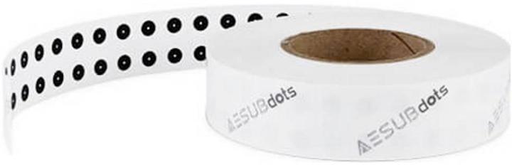 Actual product image Aesub DOTS Targets WHITE 1.5mm AESD001 Scanning Targets 6000pcs/roll (Accessories)