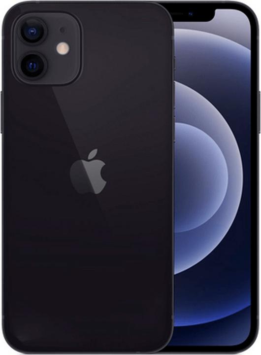 Forza Refurbished iPhone 12 (128 GB, Schwarz, 6.10", 12 Mpx, Dual SIM, B / Sehr gut)