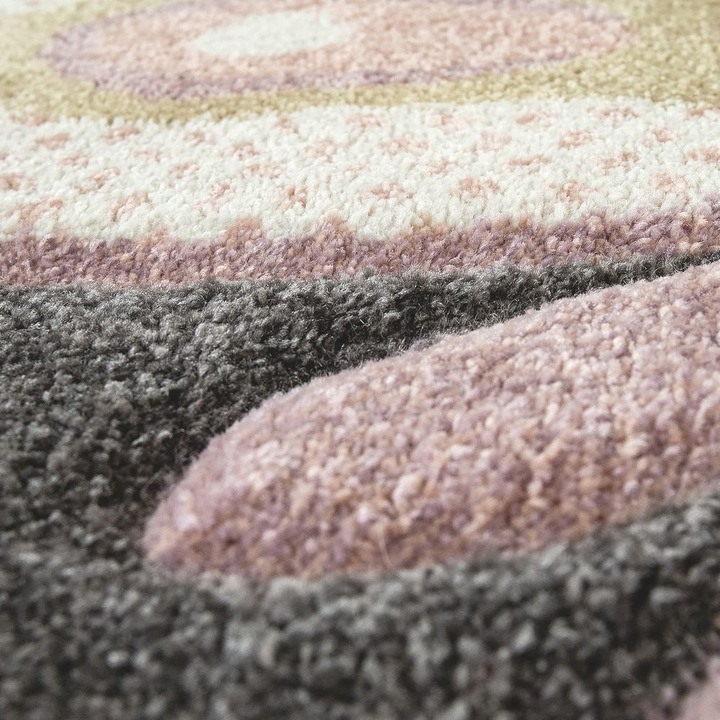 Produktbild Paco Home Kinderteppich Schmetterlinge Karo-Muster Bunt (200 x 290 cm)