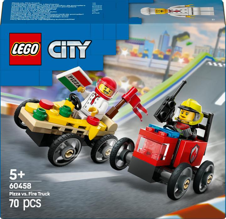 LEGO Pizzalieferwagen vs. Löschauto (60458, LEGO City)