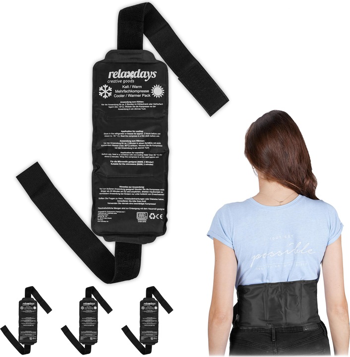Immagine prodotto Relaxdays 4x cintura del freddo (4 x, 450 g)