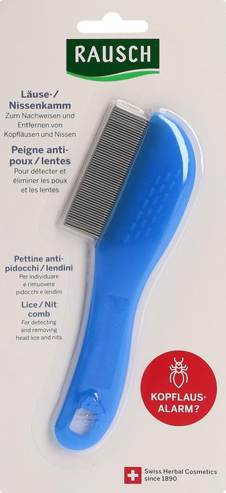 Actual product image Rausch lice comb / nit comb