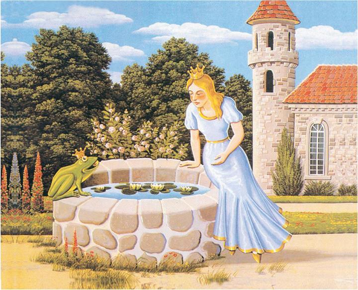 Actual product image Goki Wooden block puzzle fairy tale (20 pieces)