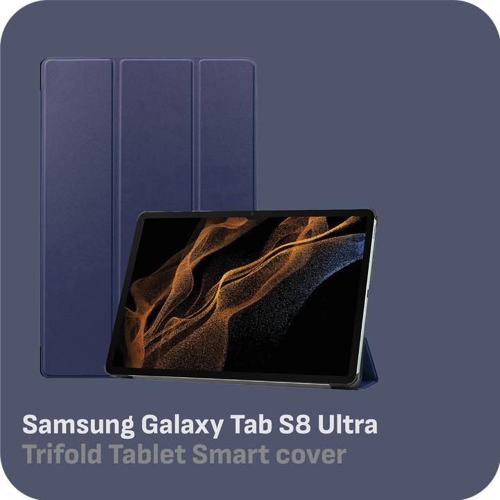 Produktbild Cazy Premium Smart Hülle Kompatibel mit Samsung Galaxy Tab S8 Ultra - Schutz Etui Hülle - Automatischem (Samsung Galaxy Tab S8 Ultra)