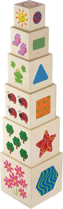 Produktbild Viga Toys Steck-Stapelwürfel