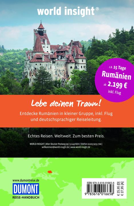 Produktbild DuMont Reise-Handbuch Reiseführer Rumänien (Deutsch, Mirko Kaupat, Silviu Mihai, 2025)