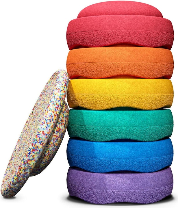 Actual product image Stapelstein Original Rainbow Set