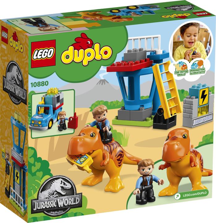 Produktbild LEGO DUPLO T-Rex Aussichtsplattform (10880)