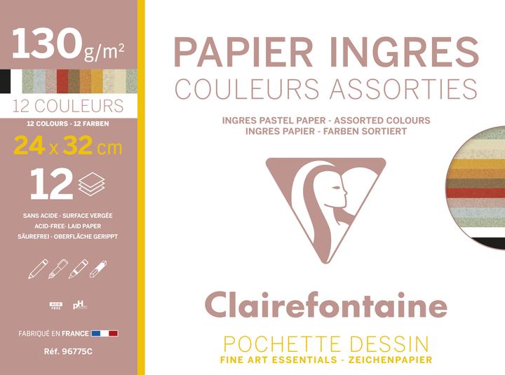 Actual product image Clairefontaine Art lessons (130 g/m², 540 x)