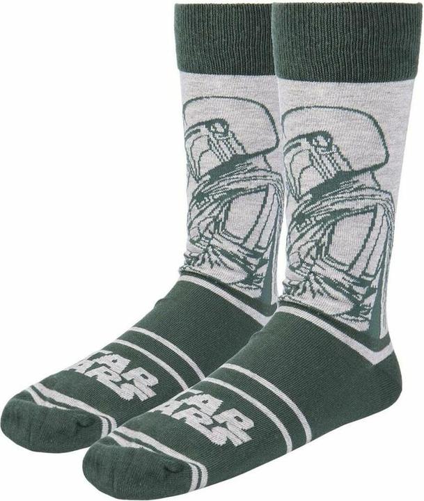 Produktbild NoName STAR WARS - The Mandalorian - Pack de 3 paires de chaussettes (P36-41) (3er Pack, 36 - 41)