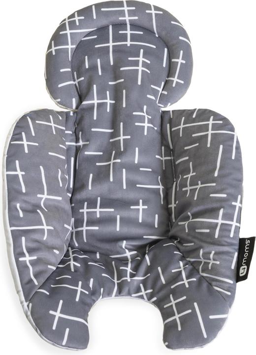 Grigio, peluche bianco