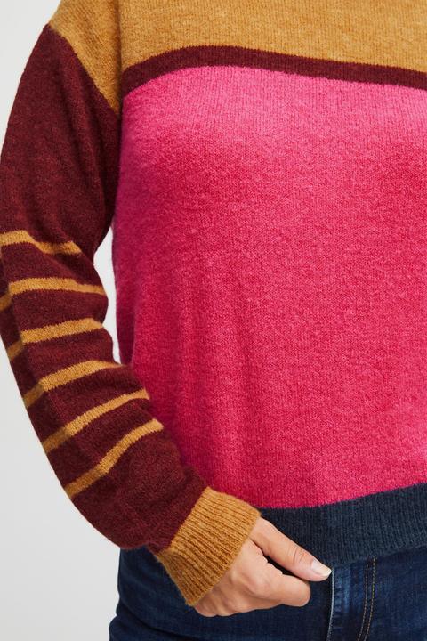 Image du produit Pulz Jeans Pulz - PZASTRID Color Block Pullover - Pulls - 50207704 (L)
