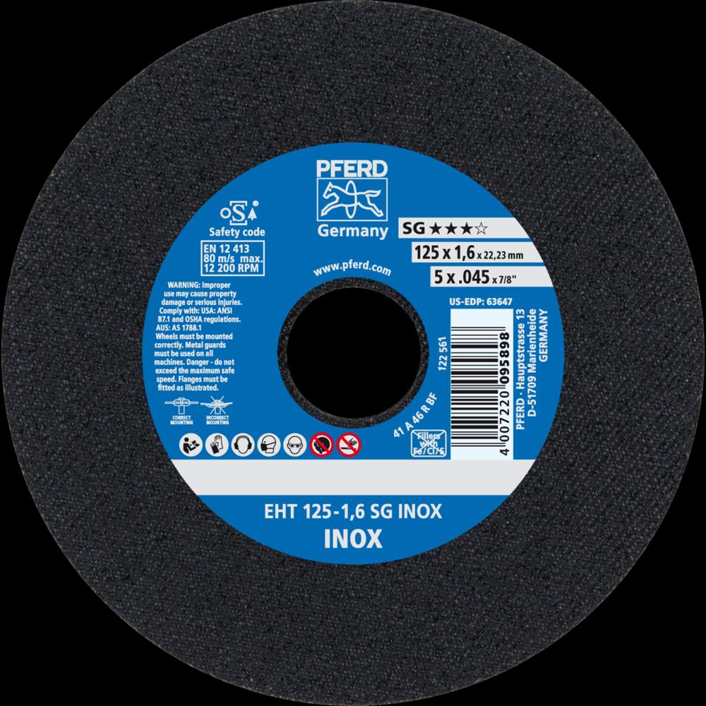 Pferd, Sägeblatt, Trennscheibe EHT SG INOX