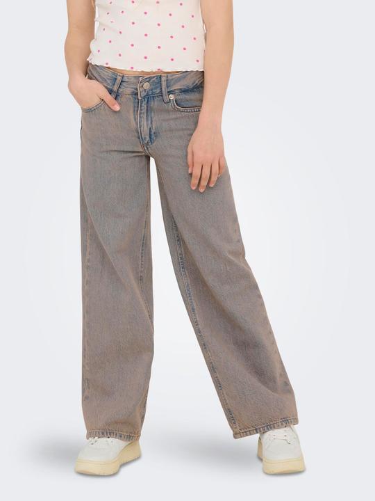 Actual product image Only KOGBAXTER Hohe Taille Weiter Beinschnitt Jeans Jeans mit weitem Bein (134)