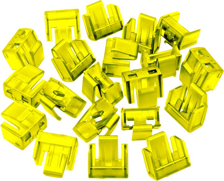 Produktbild Lindy RJ45 Port Blockers x 20 Yellow