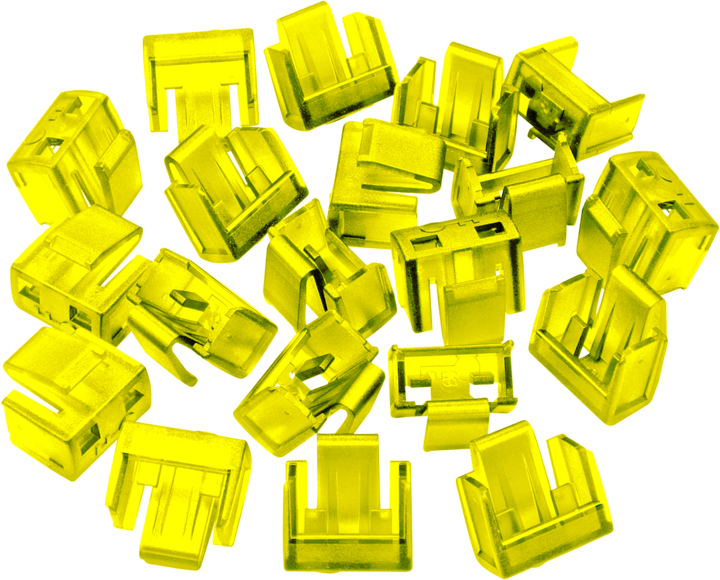 Produktbild Lindy RJ45 Port Blockers x 20 Yellow