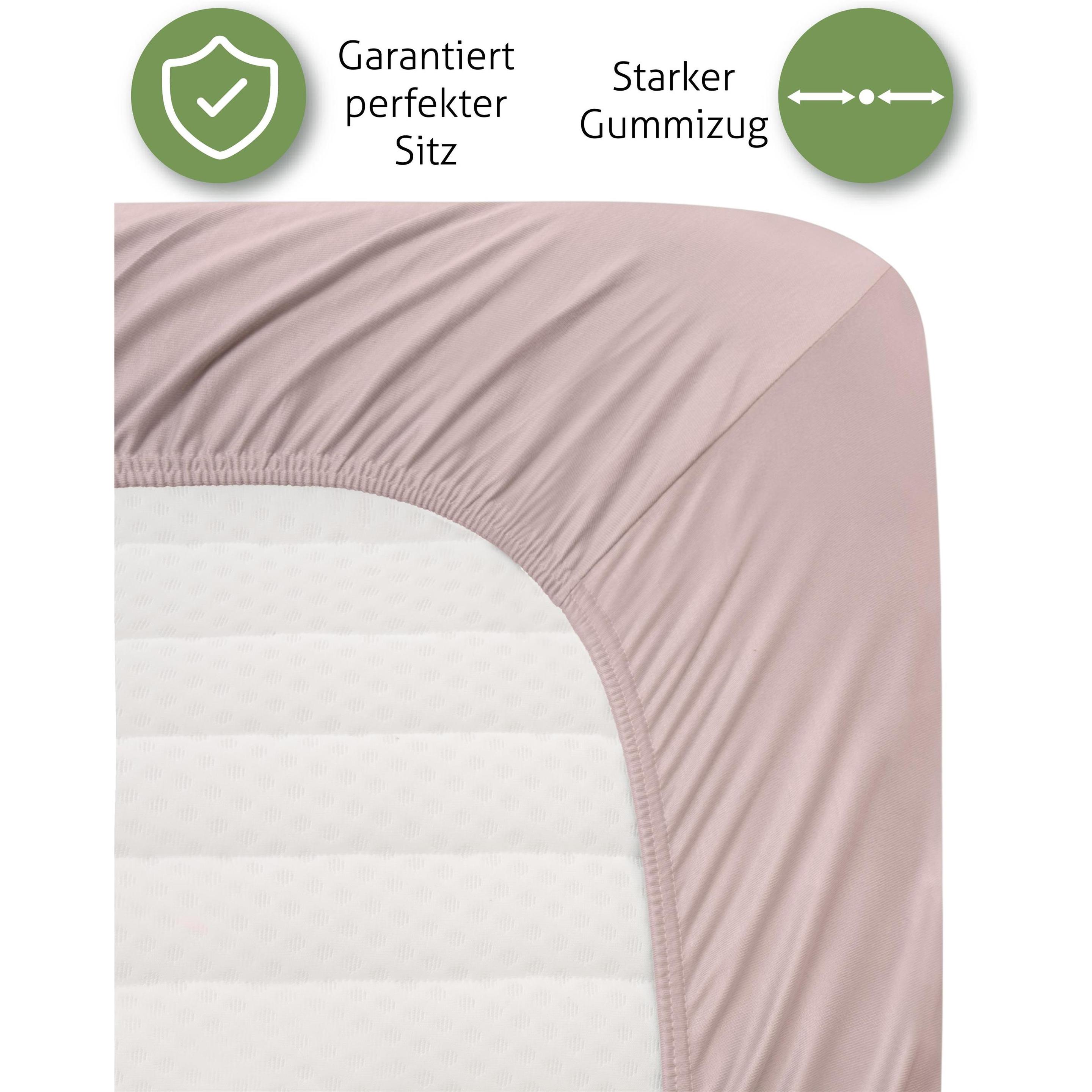 Aspero, Fixleintuch, Bambus Spannbettlaken Macau (90-100 x 200 cm)