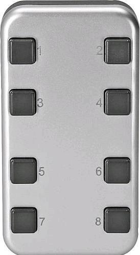 Actual product image Eltako Radio mini hand-held transmitter FMH8alanso (Device-specific remote control, Radio Frequency (RF))