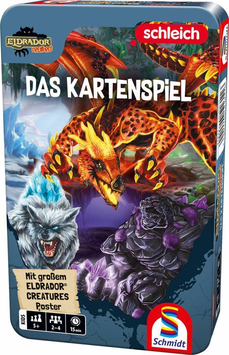 Produktbild Schmidt Spiele SSP Schleich, Eldrador, Das Kartenspiel (Deutsch, 2 - 4 Spieler)