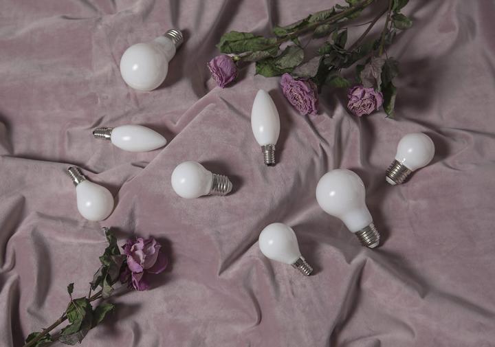 Actual product image Schönenberger opaque (E14, 470 lm, 1 x)