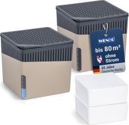 Produktbild Wenko 2 Cube Raumentfeuchter, 2x 1,0 kg (80 m²)