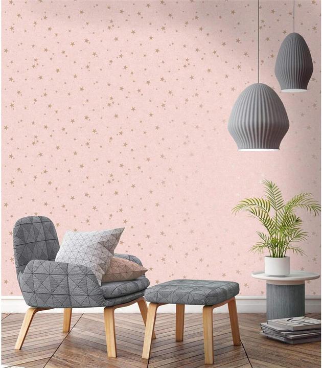 Produktbild Crown Tapete Starlight Sternemuster