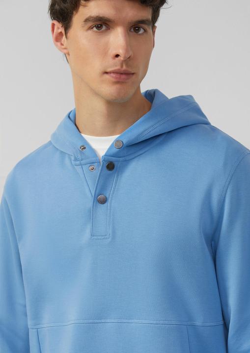 Actual product image S.Oliver Sweatshirt Strukturierter Hoodie mit Druckknöpfen und Kängurutasche (XXL)