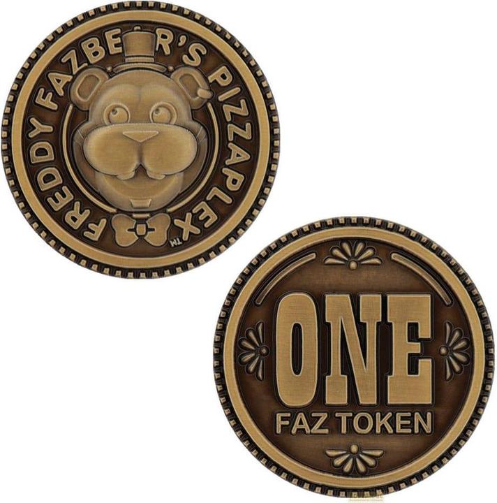 Actual product image Fanattik Five Nights at Freddy's Sammelmünze One Faz Token Limited Edition
