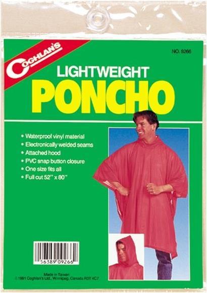 Actual product image Coghlan's Lightweight poncho (One size)