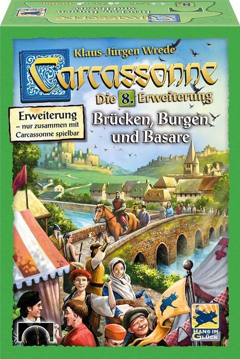 Produktbild Schmidt Spiele Carcassonne, Brücken, Burgen und Basare (Deutsch, 2 - 6 Spieler)