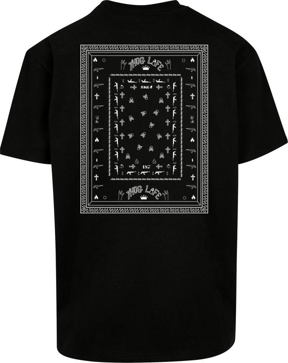 Actual product image Thug Life TLTS207M Bandana T-Shirt black S (S)