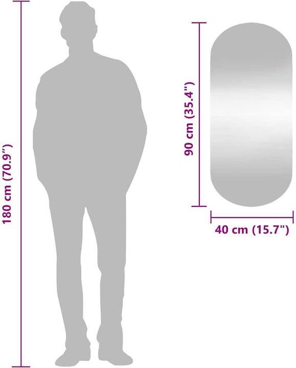 Produktbild VidaXL Chloette (40 x 90 cm)
