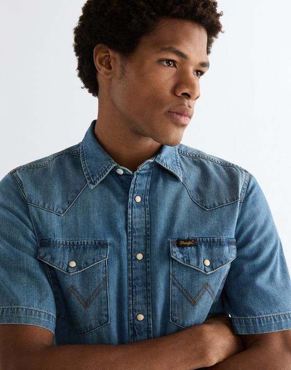 Immagine prodotto Wrangler Jeanshemd Shortsleeve Western (L)