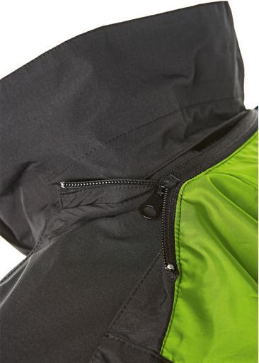 Actual product image Magni Rain jacket Plus lime/black size S Fortis Elements (S)