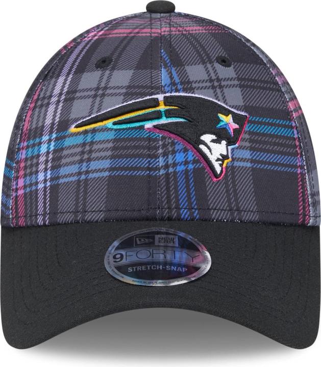 Actual product image New Era New England Patriots Crucial Catch 9Forty Cap (One size)