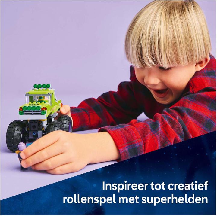 Actual product image LEGO Hulk truck vs. Thanos (76312, LEGO Super Mario)
