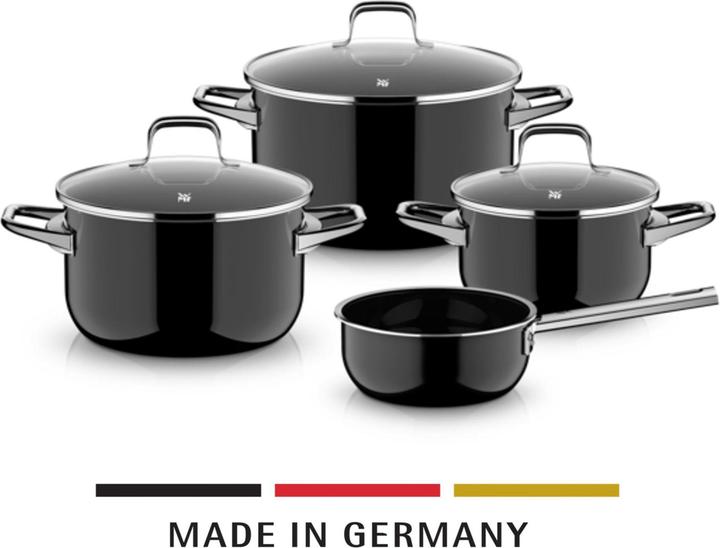 Produktbild WMF Topf-Set Fusiontec® Essential Pro schwarz 4-tlg. (24 x 32.50 cm)