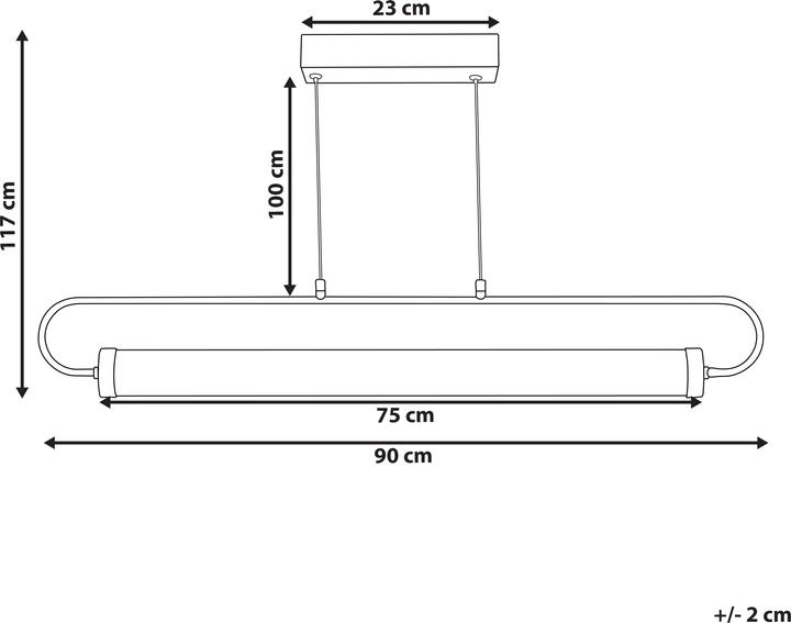 Actual product image Beliani Henry (3200 lm)