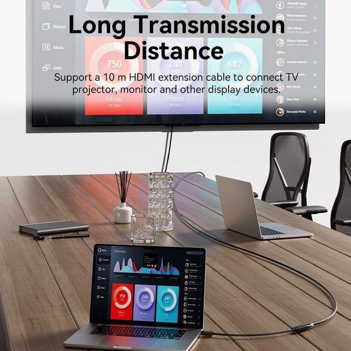 Produktbild Vention DisplayPort – HDMI (0.15 m)