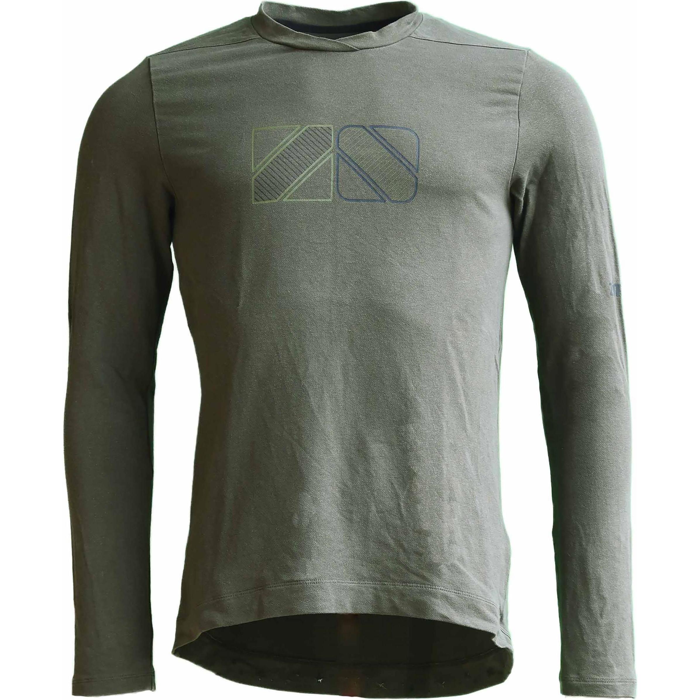 Zimtstern, Herren, Velotrikot, Ecoflowz Shirt L/S (S), Grün, S