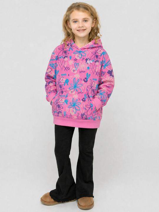 Produktbild Hype Oversize Decken Hoodie Blau Scribble Fleece Warm (158)
