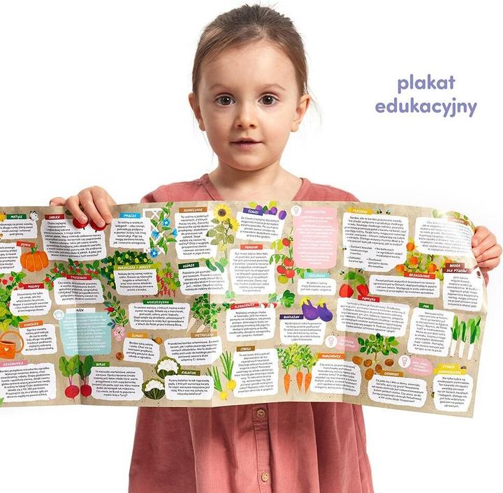 Actual product image Czuczu Puzzle What grows in the garden (40 pieces)
