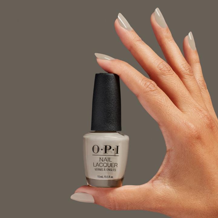Produktbild OPI Nail Lacquer Suzi's Pager Opaque Dark Neutral Gray Creme Chip Resistant (Rot, Beige, Farblack)