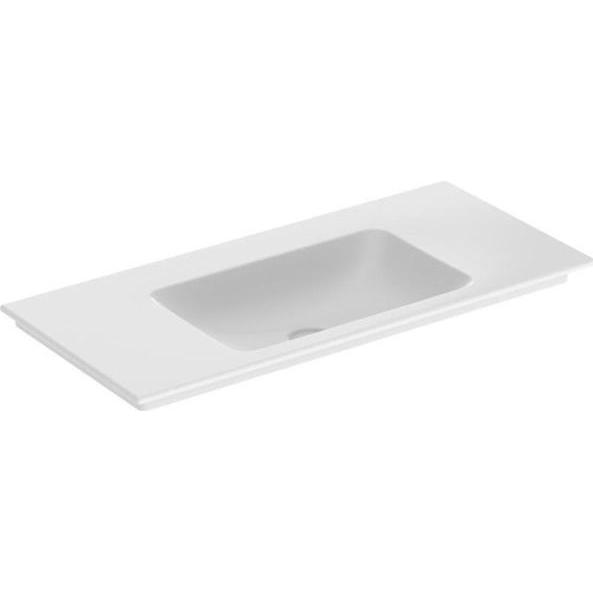 Geberit, Waschbecken, ONE Möbelwaschtisch Abgang vertikal, 105x14x48cm, 505.01 (480 mm, 1050 mm)