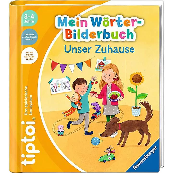 Immagine prodotto tiptoi Mein Wörter-Bilderbuch: Unser Zuhause (Tedesco, Frisona inca, Martina Leykamm, Susanne Gernhäuser, 2022)