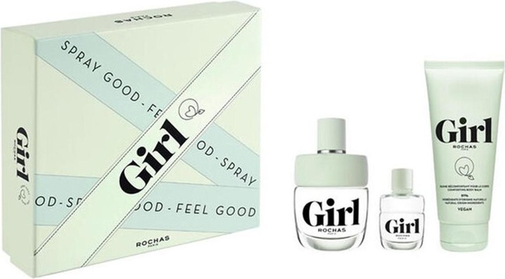 Image du produit Rochas Girl Eau De Toilette Vaporisateur 100ml Set 3 Parti (Eau de toilette, 100 ml)