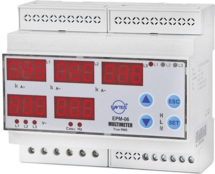 Actual product image Entes EPM-06-DIN Programmable 3-