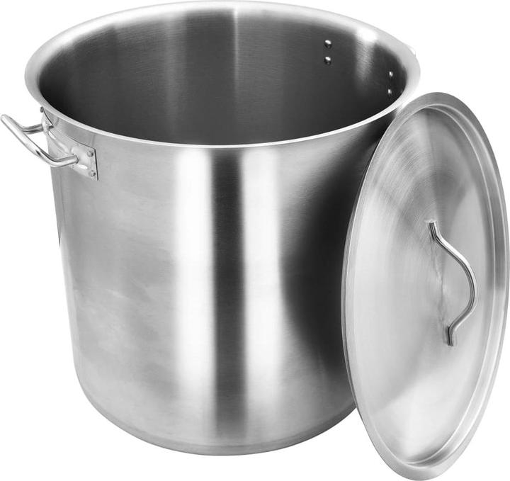 Actual product image vidaXL Topf (Pot, Stainless steel, 40 x 40 cm)